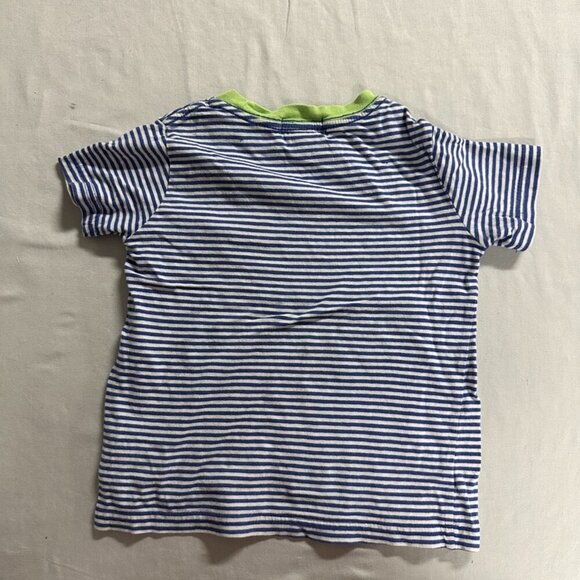 POLO - Ralph Lauren - short sleeve T-shirt w/ large logo embroidered on chest - Picture 4 of 4